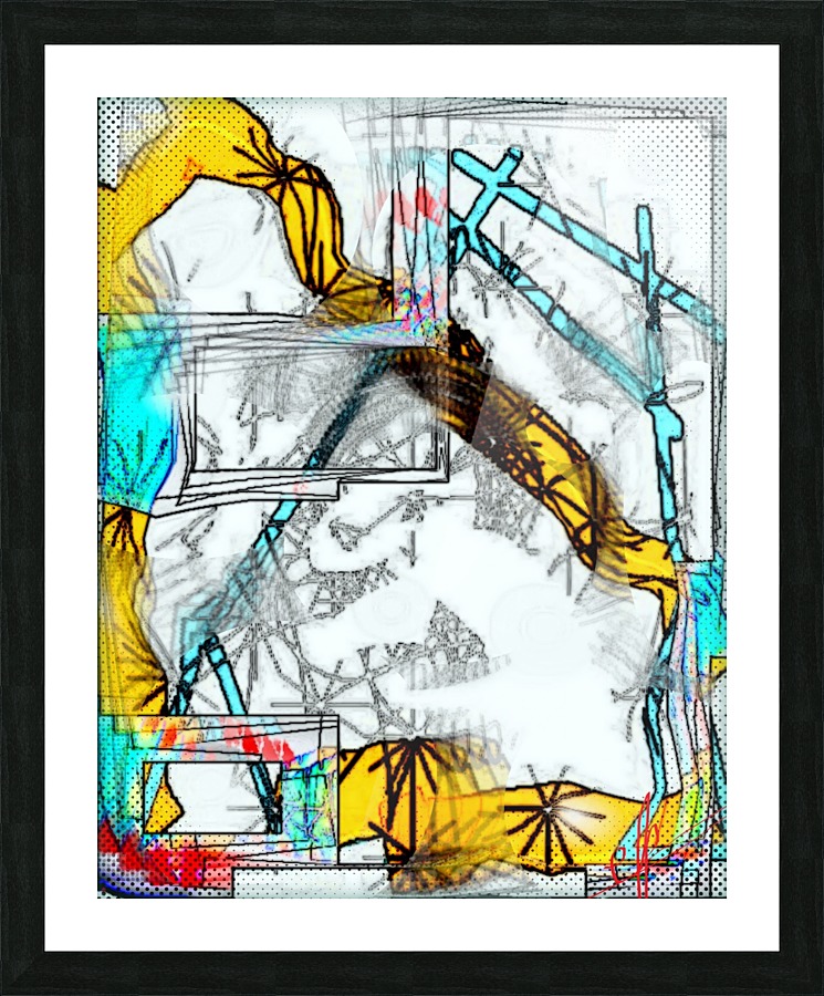 Abbozzo Medley Picture Frame print