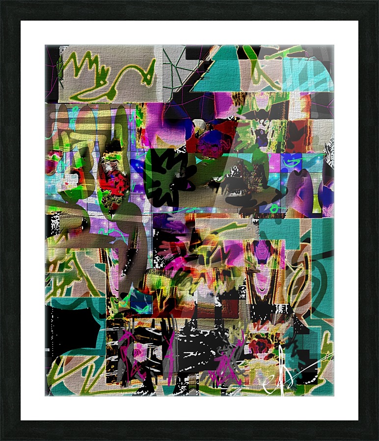 Lachrymal Sensory Overload Picture Frame print
