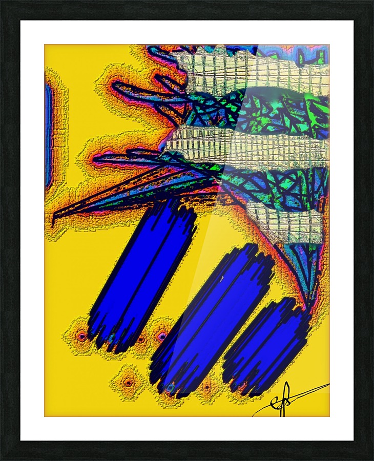 Spoudaiogeloion Picture Frame print