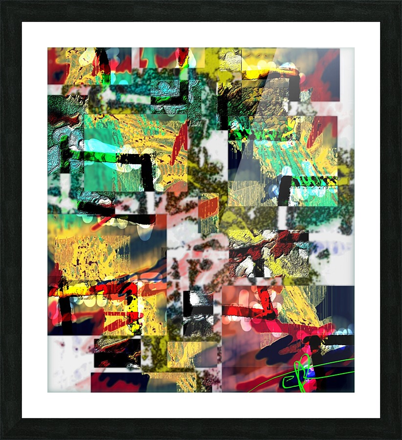 Scraps Tábla Picture Frame print