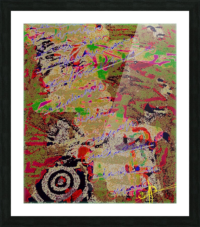 Corroboree Picture Frame print