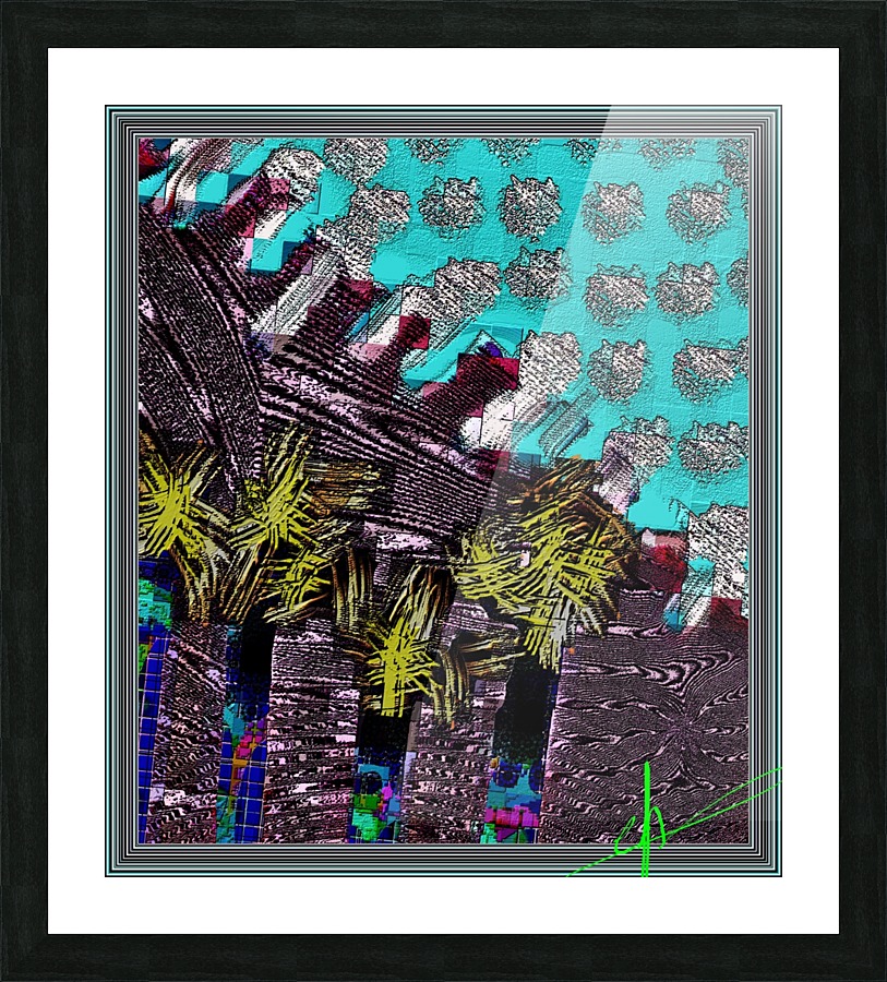 Iniki Picture Frame print