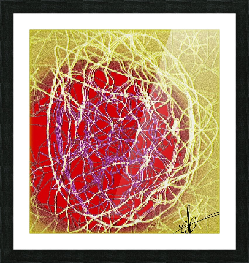 Effulgent Echoes Picture Frame print
