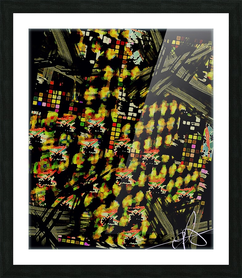 Telling Mortcloth Picture Frame print