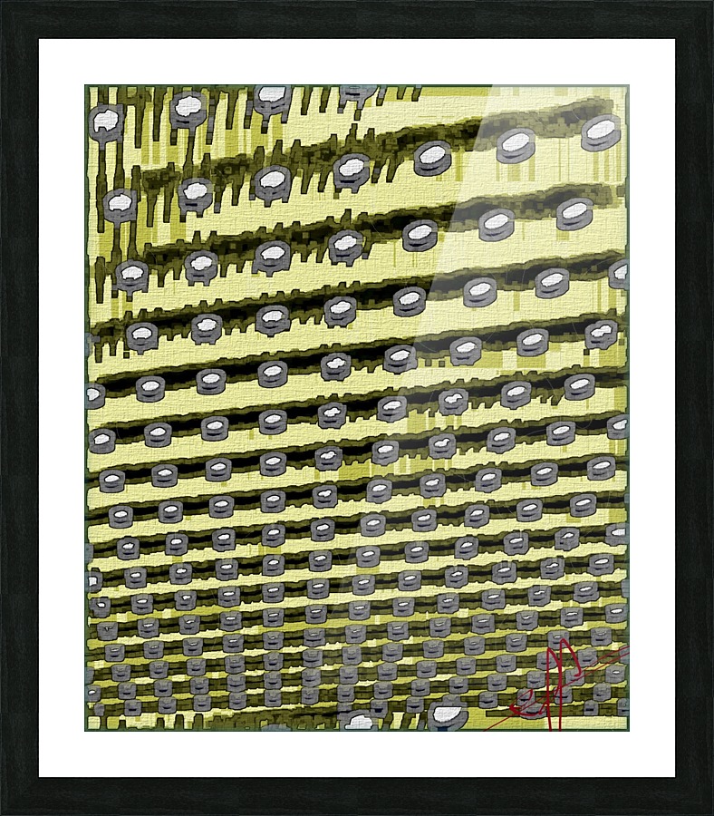 Dinner Mints & Green Tea Varnish Picture Frame print