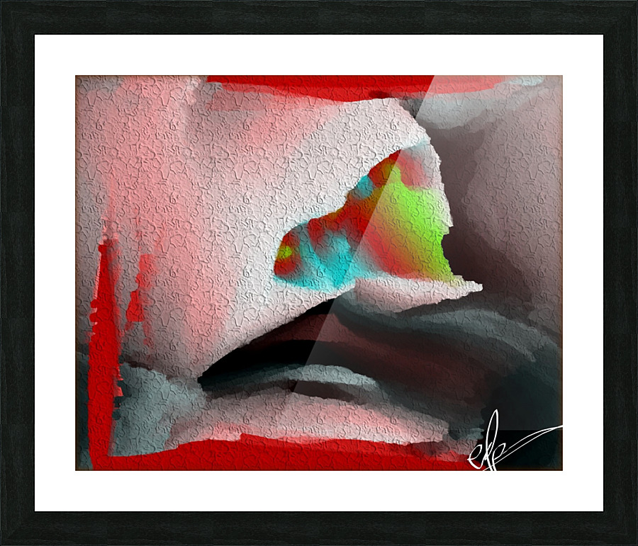 Lost Rainbowfish Picture Frame print