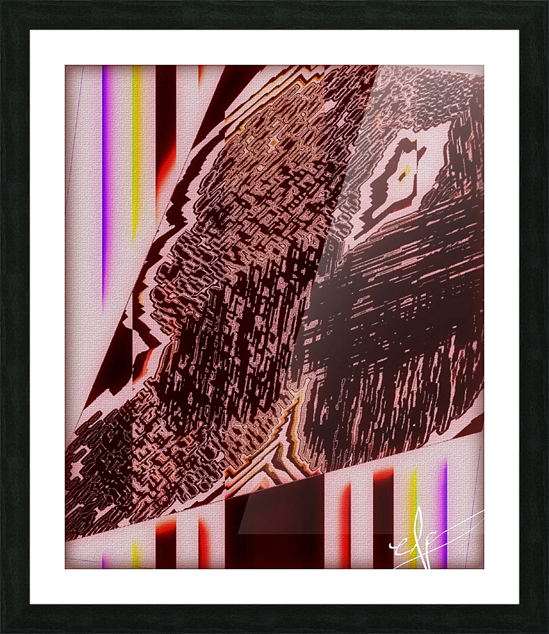 American Bison Picture Frame print