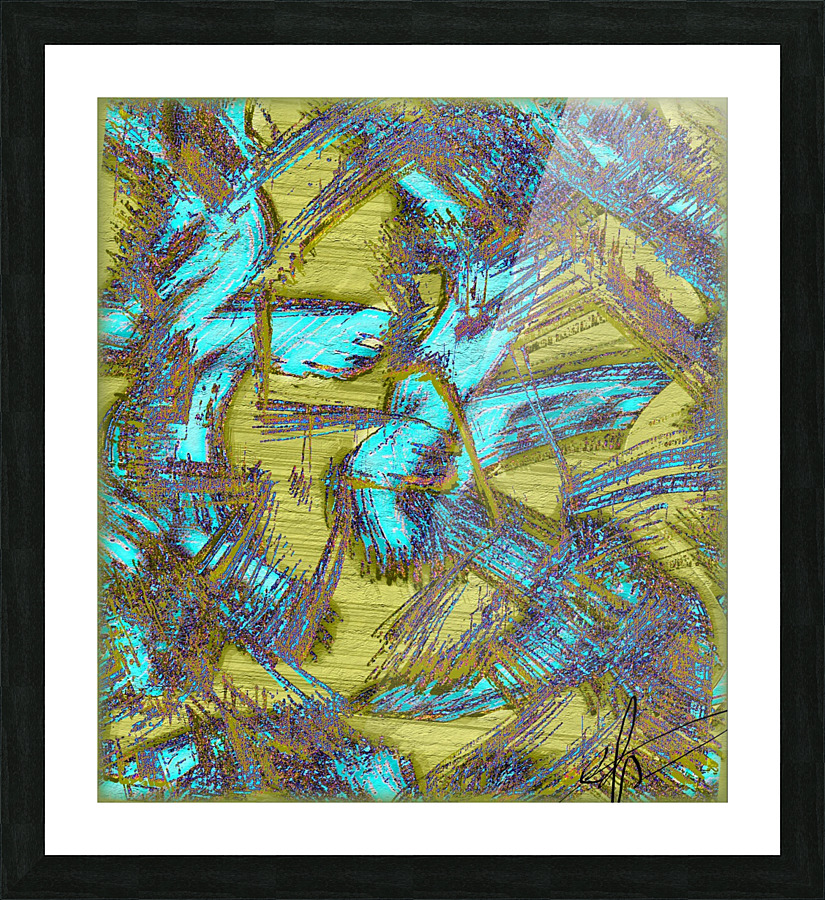 Ribbon Eel Festivities Picture Frame print