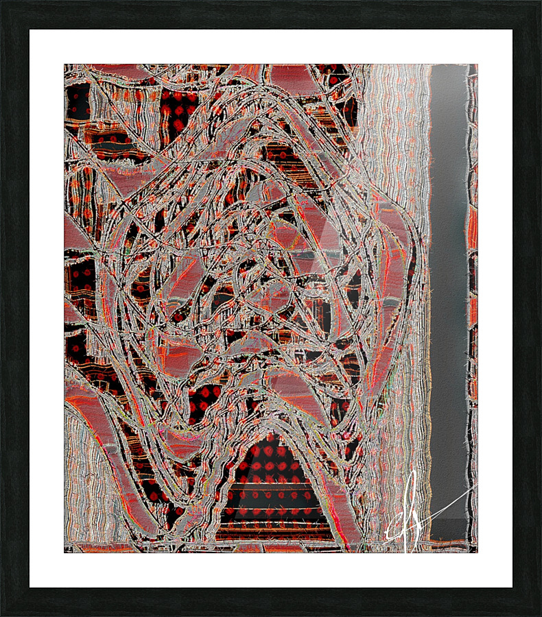 Cardiac Thwack Picture Frame print