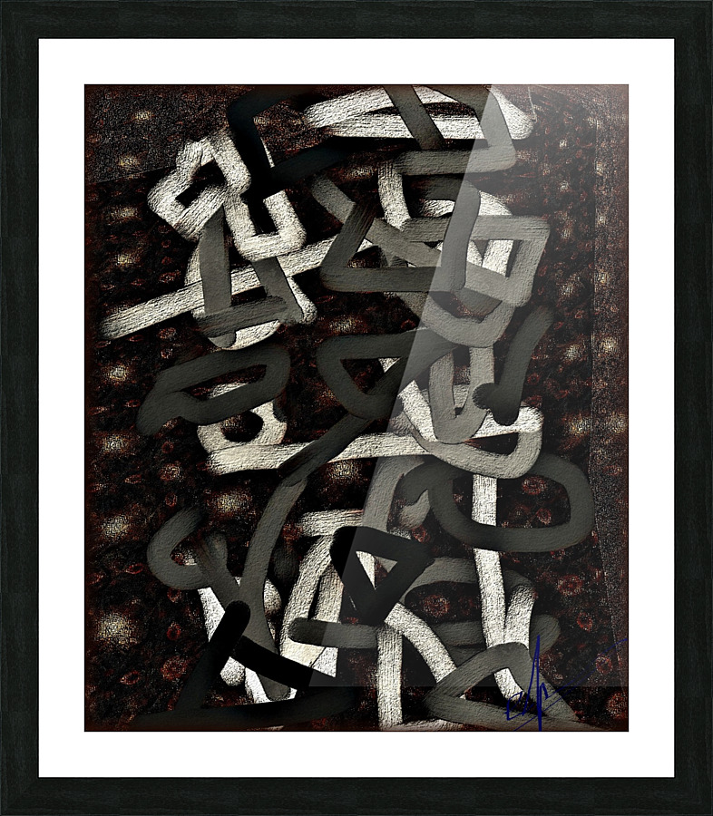 Ash Tower Picture Frame print