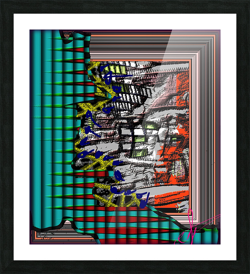 Jekyll & Hyde Interior Design Picture Frame print