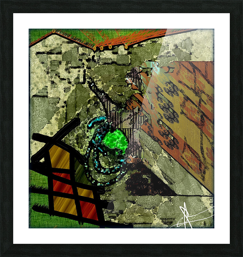 Turtle Headquarters Picture Frame print