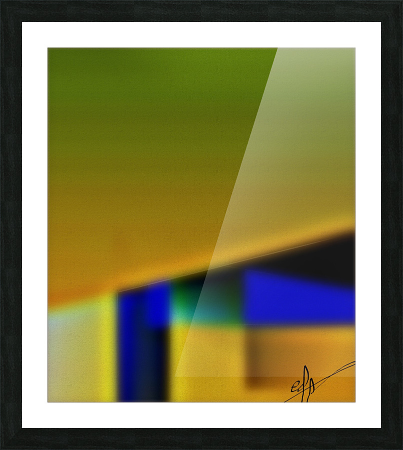 The Docks Picture Frame print