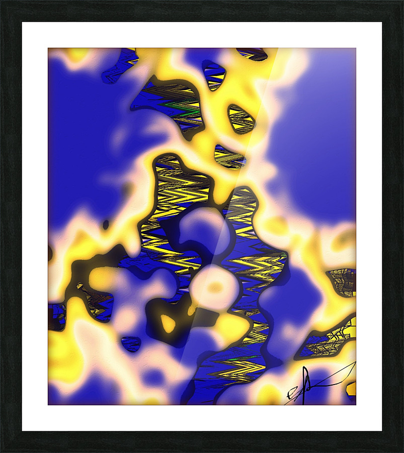 Vitelligenous Shock Picture Frame print