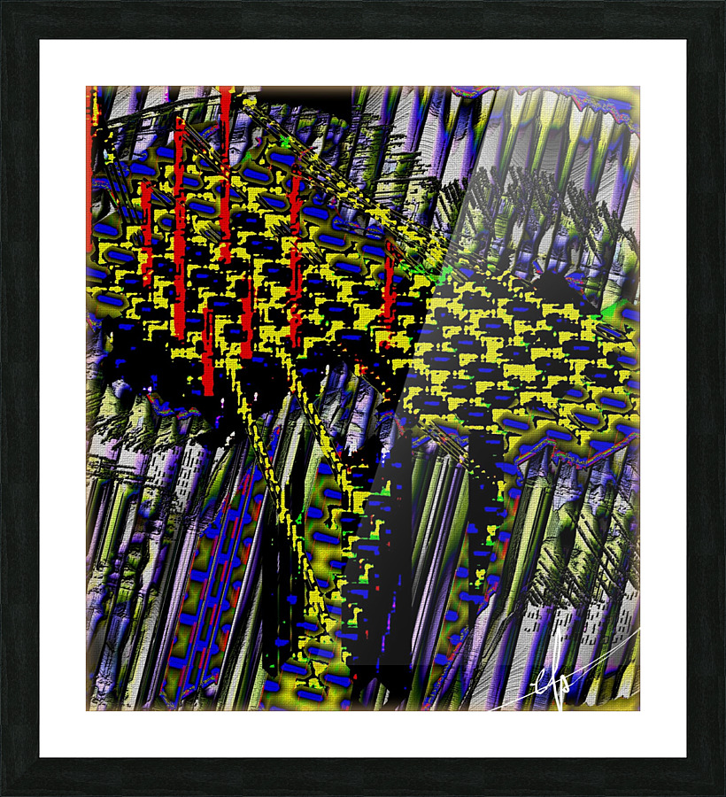 Cataclysmic Something or Other Picture Frame print
