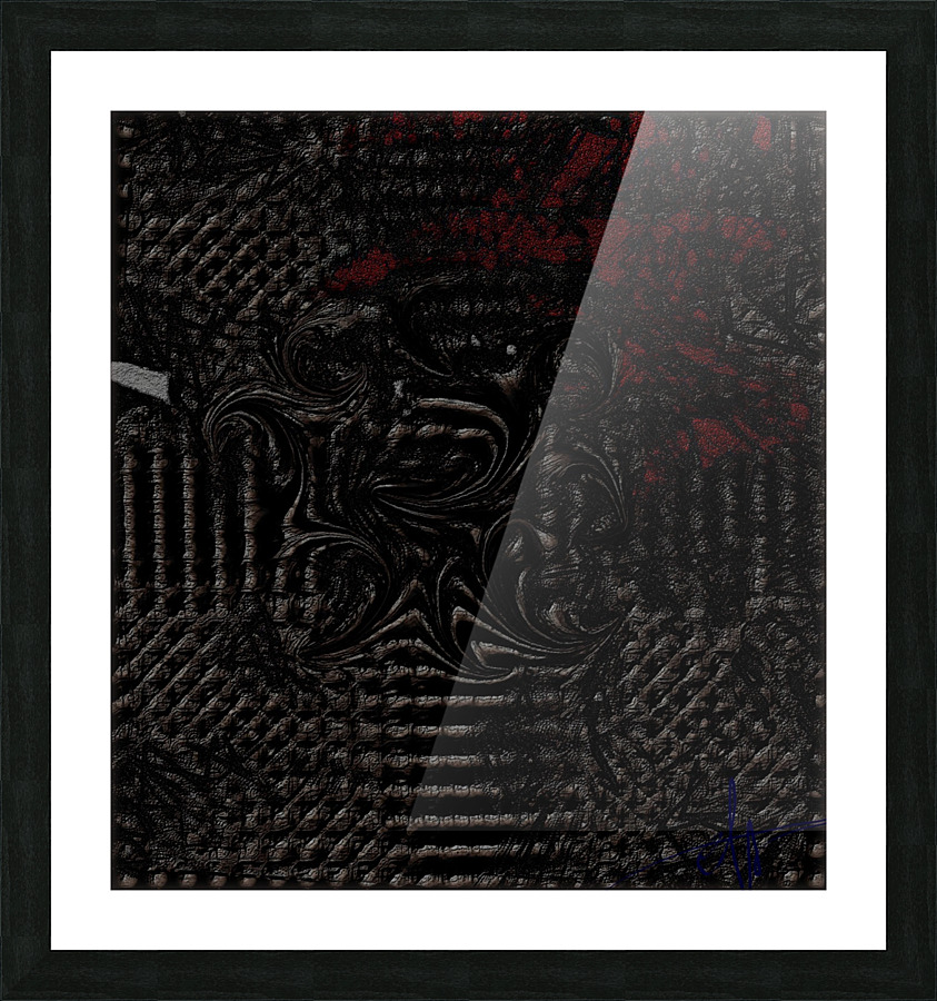 Ciemne Serce Picture Frame print
