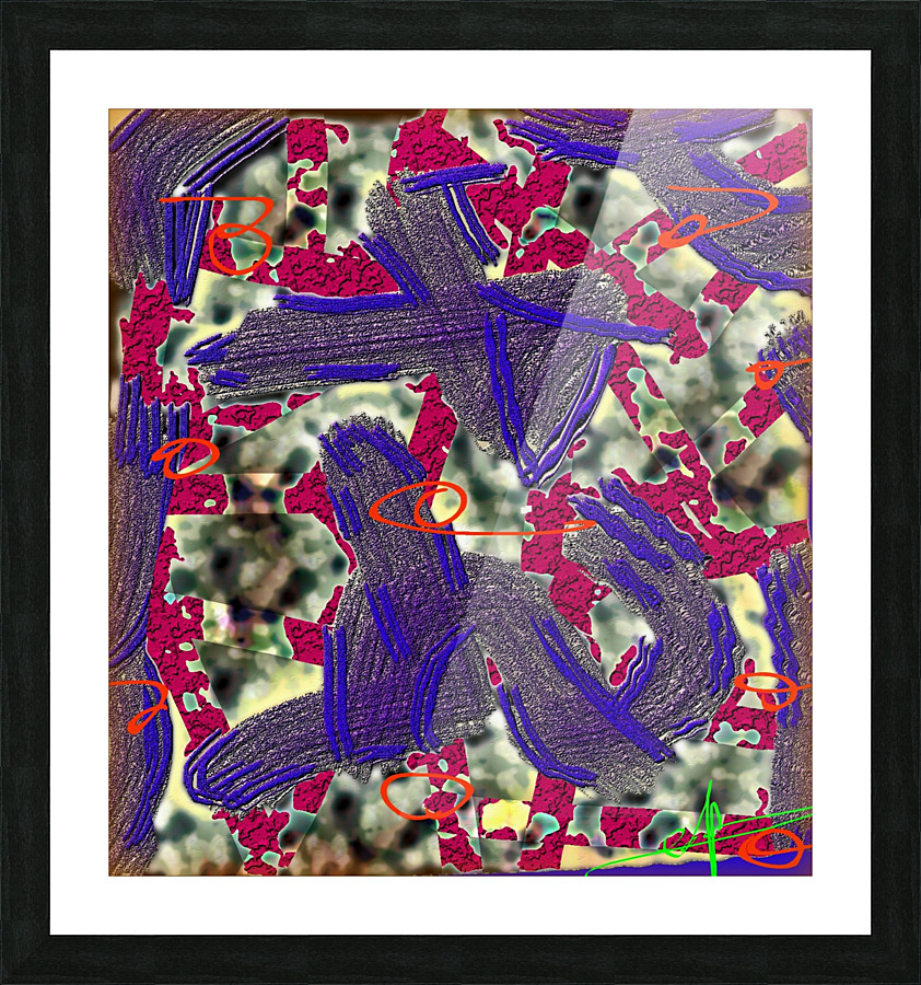 Bark Scars Picture Frame print