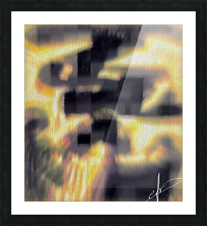 Within the Wood Picture Frame print