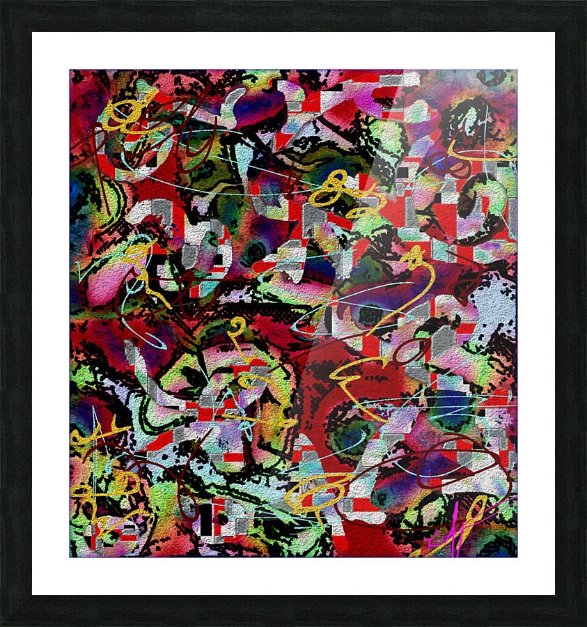 Harmonius Havoc Picture Frame print