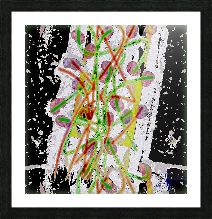 Anthophilous Abandon Picture Frame print