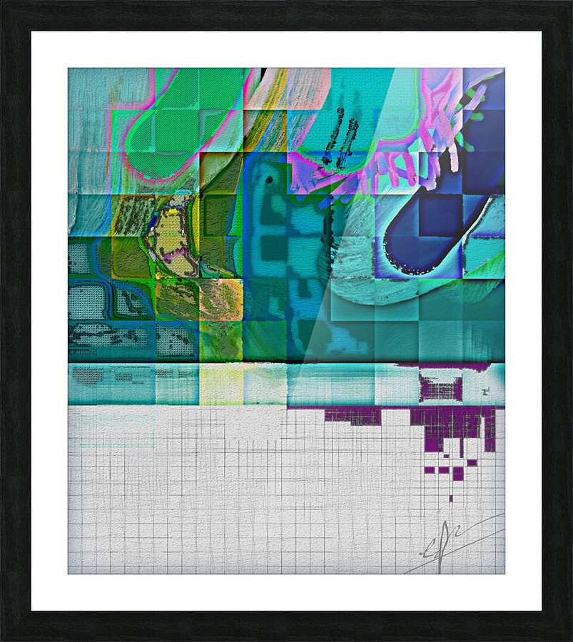 Null Iconostasis Picture Frame print