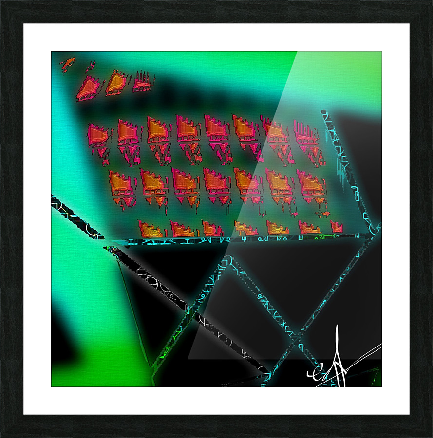 Mock Quintessence Picture Frame print