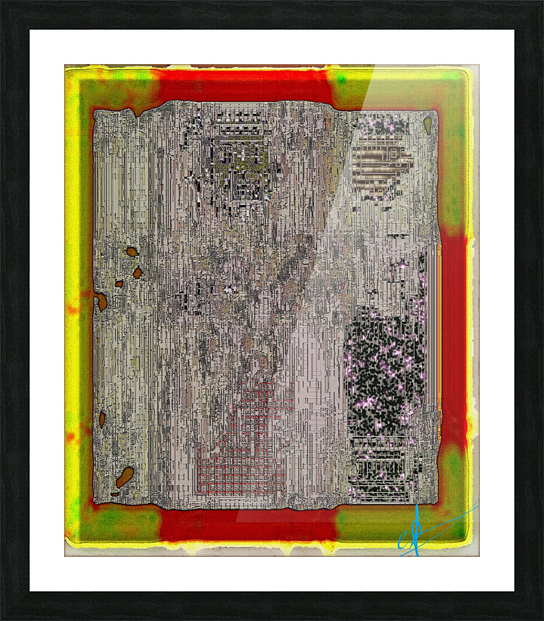 Heap Thrashing Picture Frame print