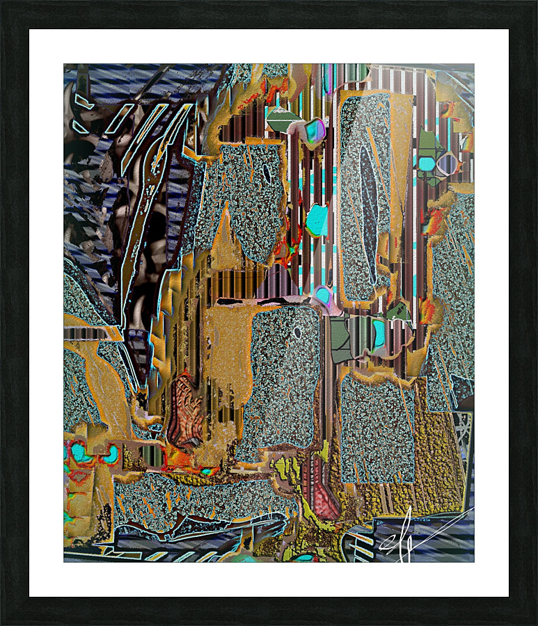 Frappadingue Fadaises Picture Frame print