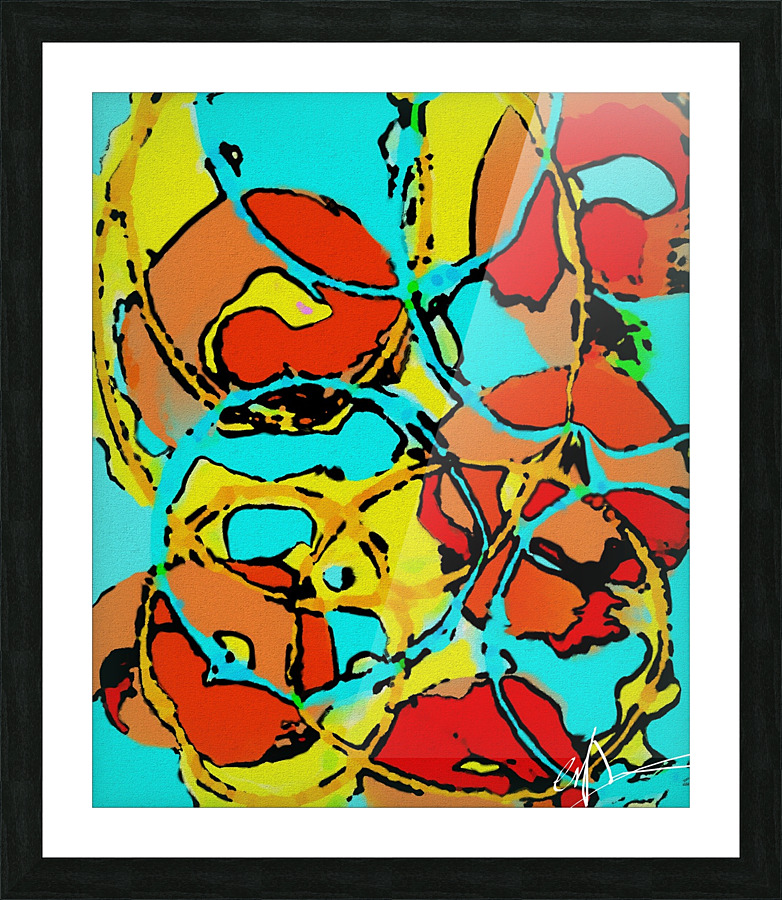 Memory Trying to Serve Picture Frame print