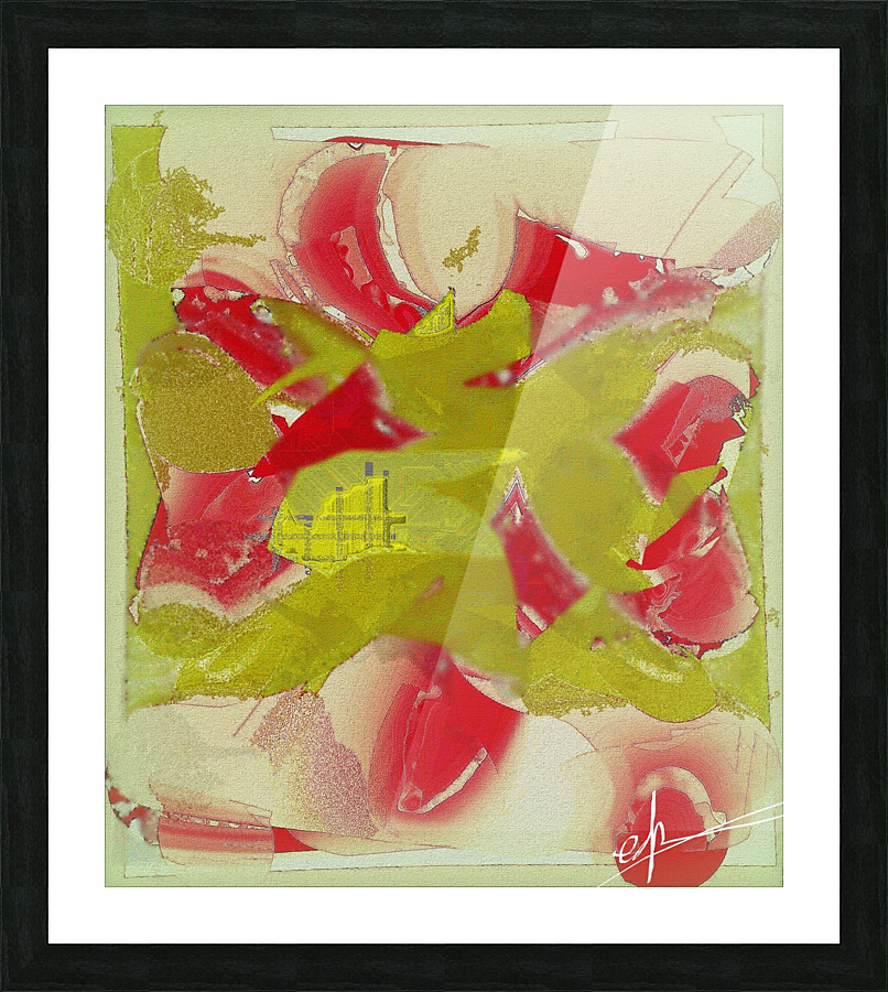 Thanatological Parchment Picture Frame print
