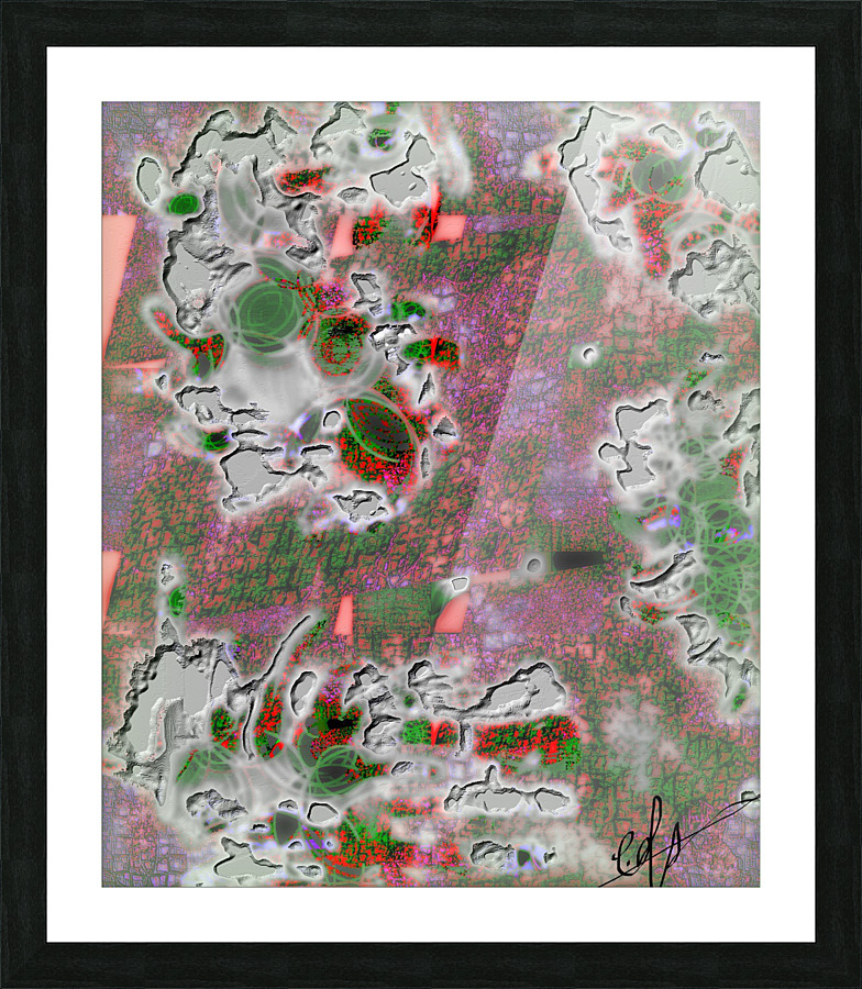 The Ecstatic Corybantic Picture Frame print