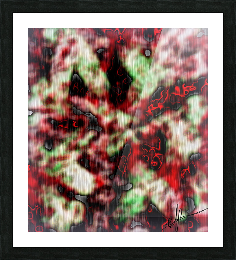 Methinks the Scrying Glass is Lying Picture Frame print