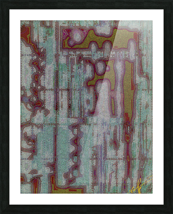 Ocular Knismesis Picture Frame print