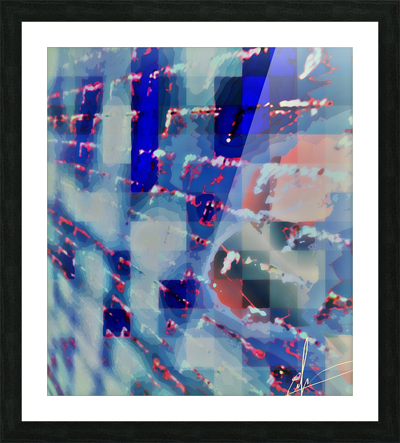404 Not Found Picture Frame print