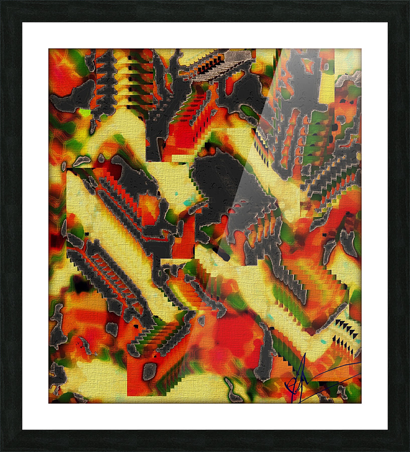 Tomatoescalators Picture Frame print