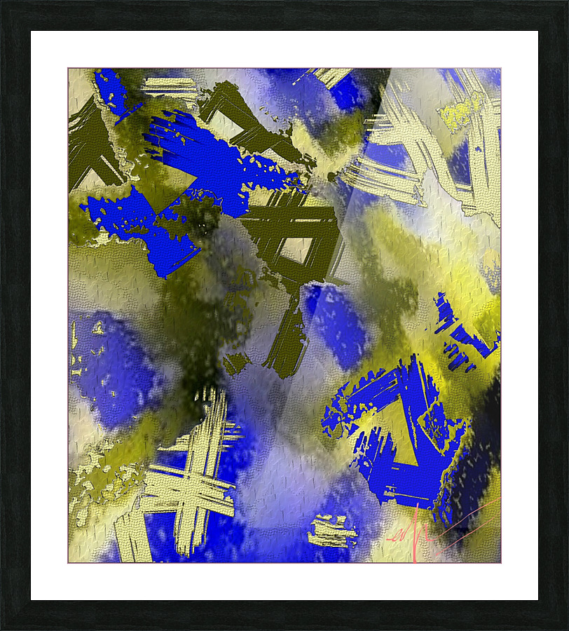 Gnashing Maths Picture Frame print