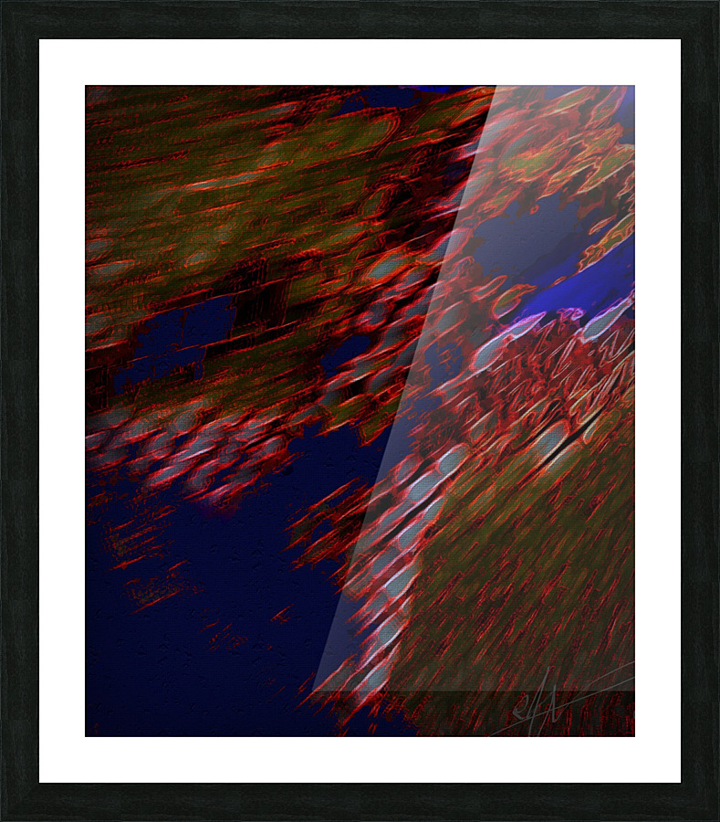 The Leaving Picture Frame print