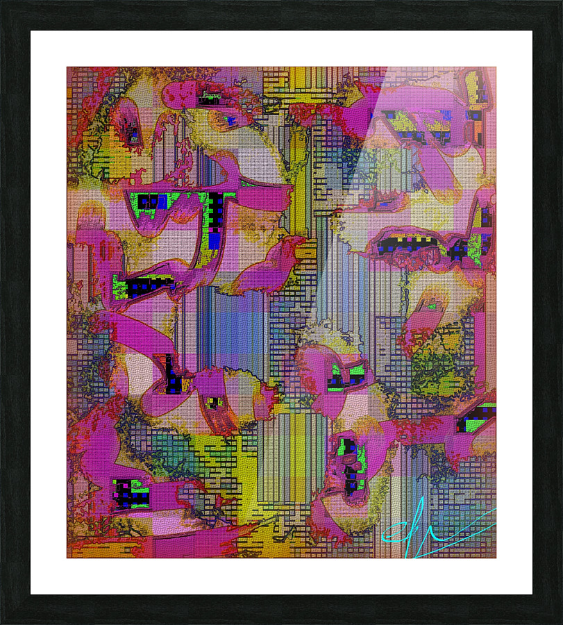 Pantechnicon Freight Picture Frame print