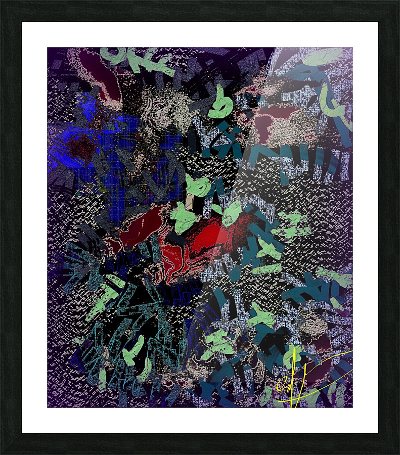 Human Mars Settlement Gone Agley Picture Frame print