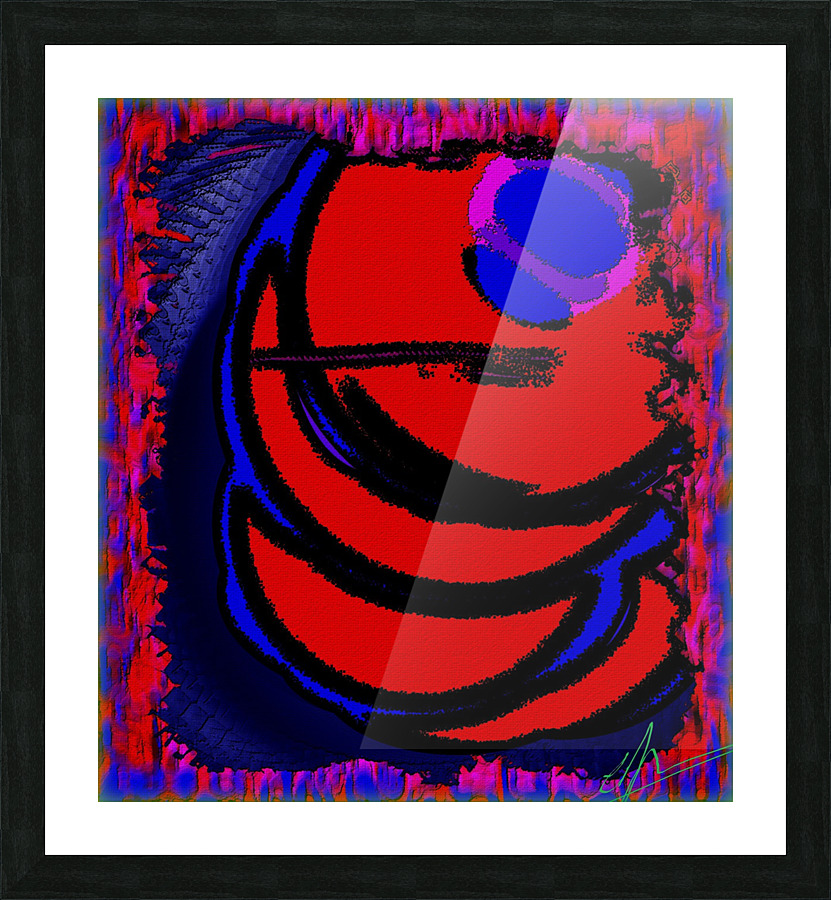 Ommetaphobia Picture Frame print