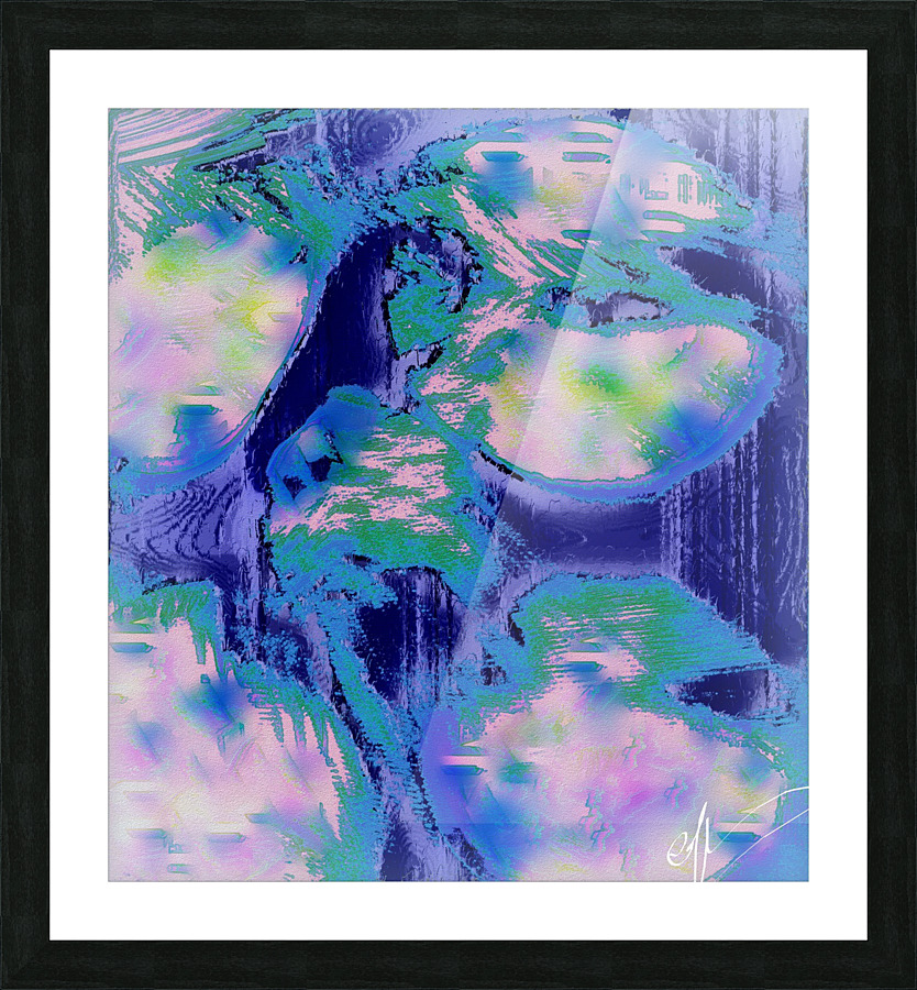 Nacreous Clouds Over Abisko Picture Frame print