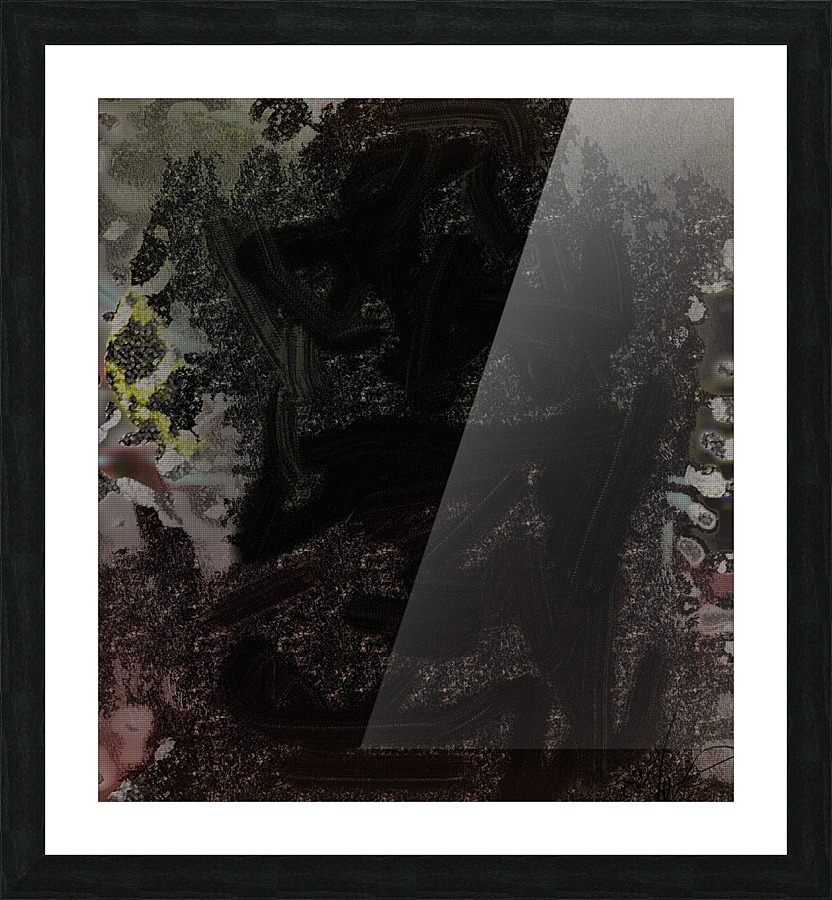 Flying Dirt Picture Frame print