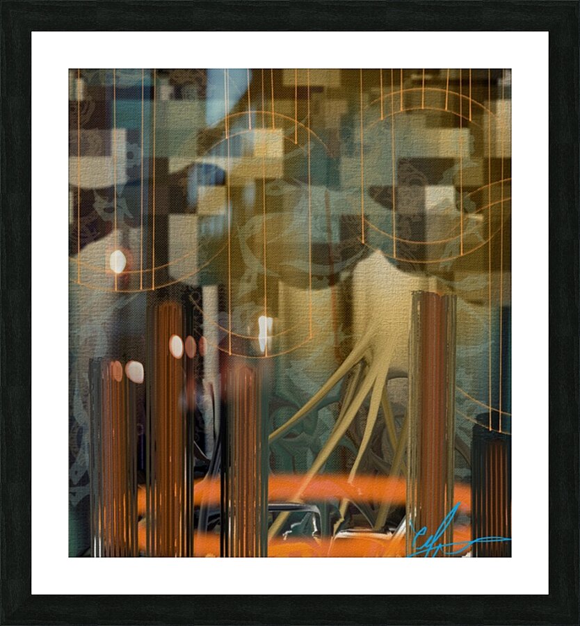 The Summoning Picture Frame print