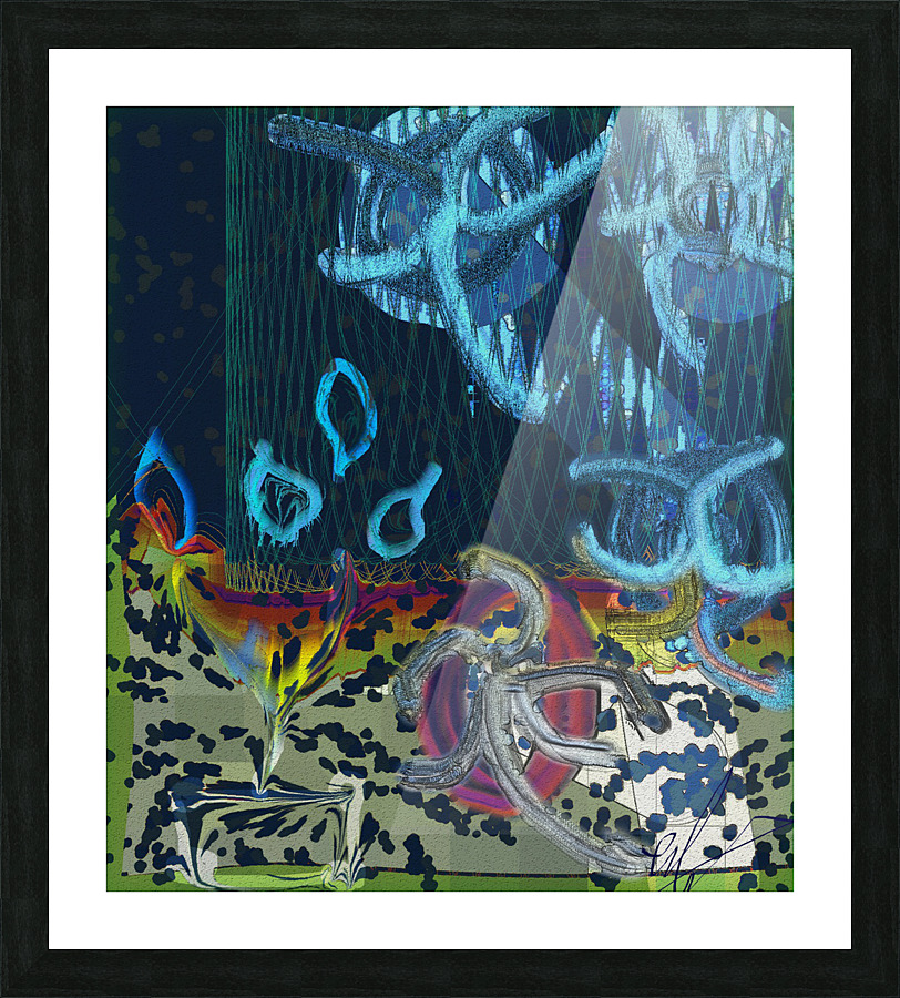 Ostensible Non Sequitur Picture Frame print