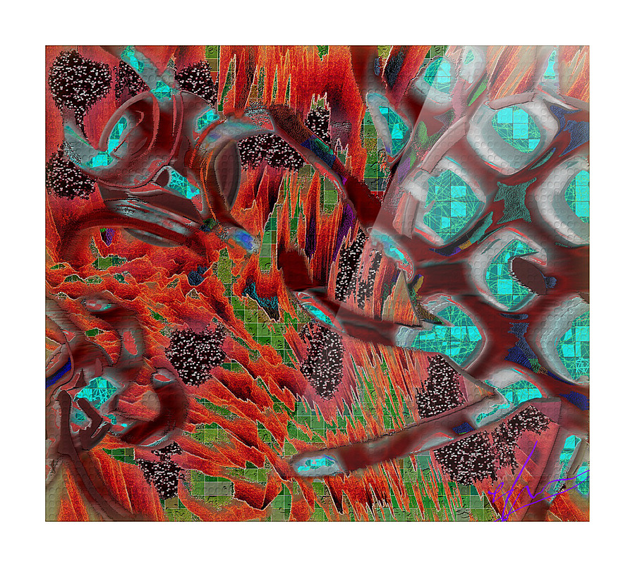 Ichthyoacanthotoxism Picture Frame print