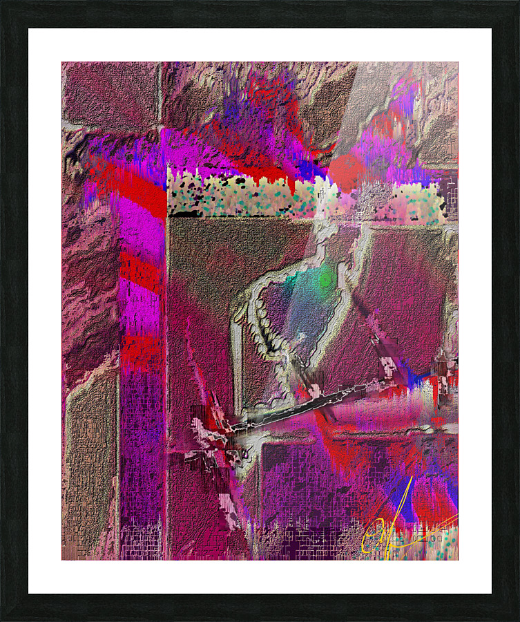 Finis Doloris Picture Frame print