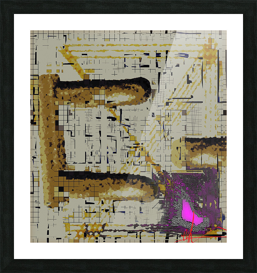 Misdirection Picture Frame print