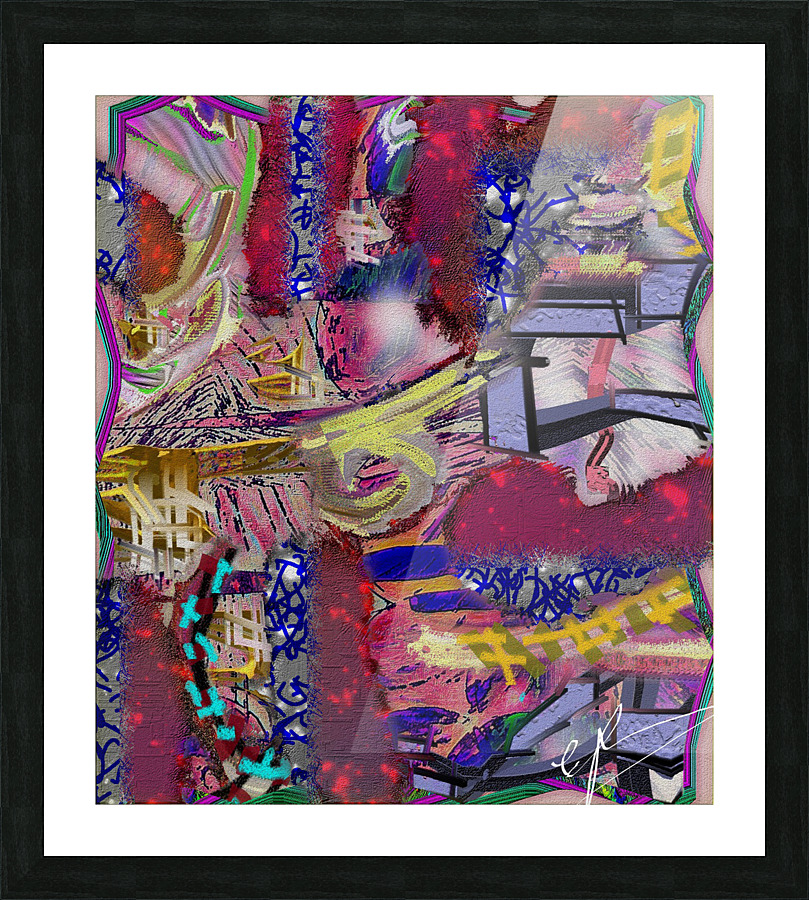 Causality Picture Frame print