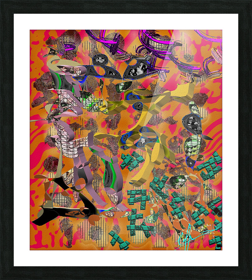 Kenophobic Masquerade Picture Frame print