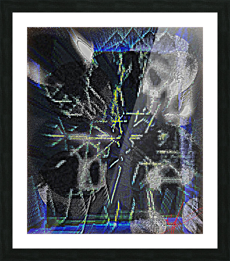 Neuralgic Chaology Picture Frame print